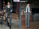 5 cách phối vest xám sơ mi đen chuẩn lịch lãm quý ông