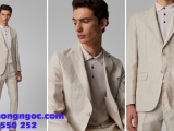 Những mẫu vest màu kem cho nam lịch lãm ấn tượng
