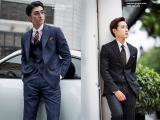 Bí quyết phối đồ áo vest caro nam chuẩn soái ca