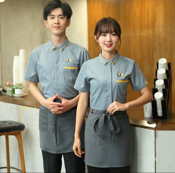 may đồng phục quán cà phê giá rẻ TPHCM