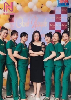 ĐỒNG PHỤC SPA THẨM MỸ VIỆN 1